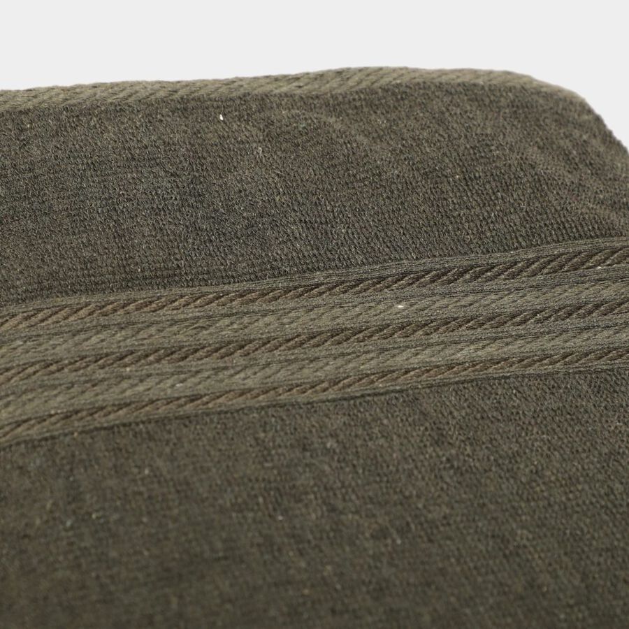 350 GSM Green Cotton Bath Towel, , large