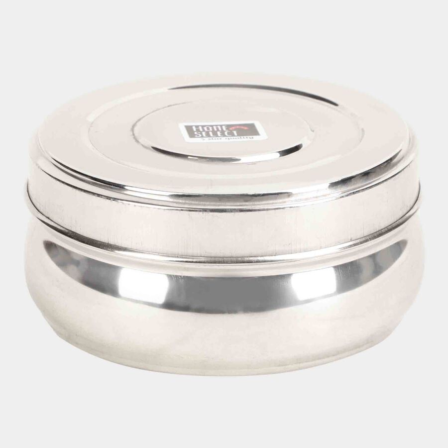250 ml Stainless Steel Poori Dabba, , large image number null