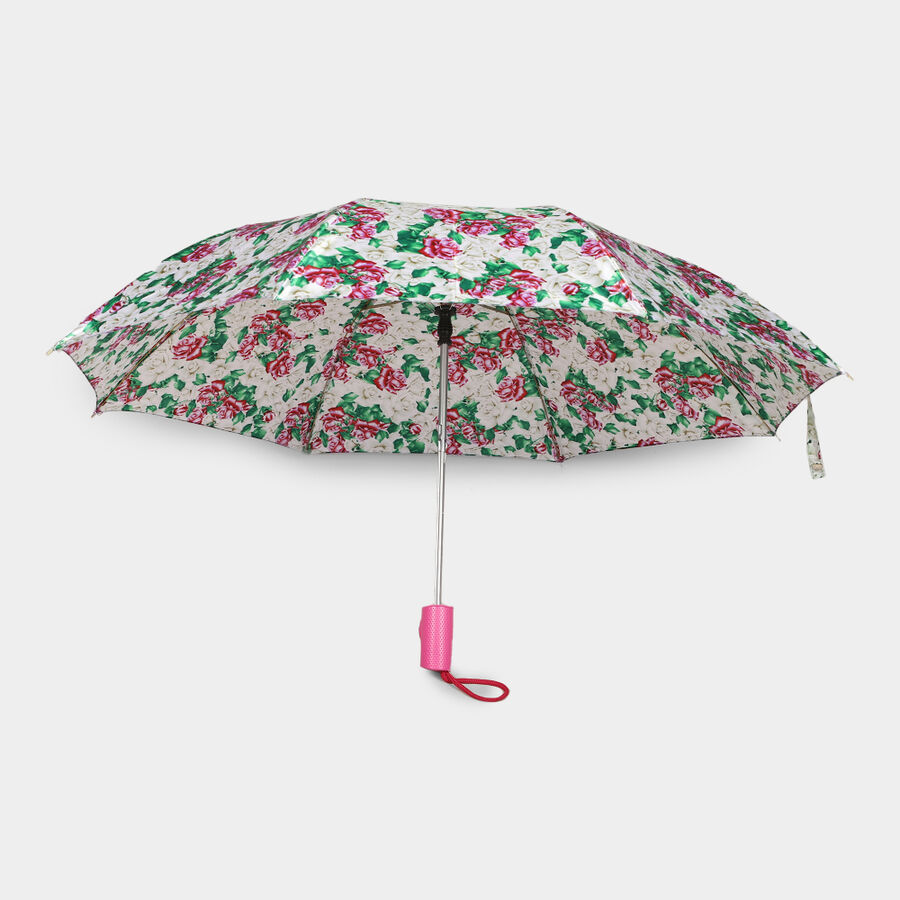 White Nylon/Polyester Umbrella, , large image number null