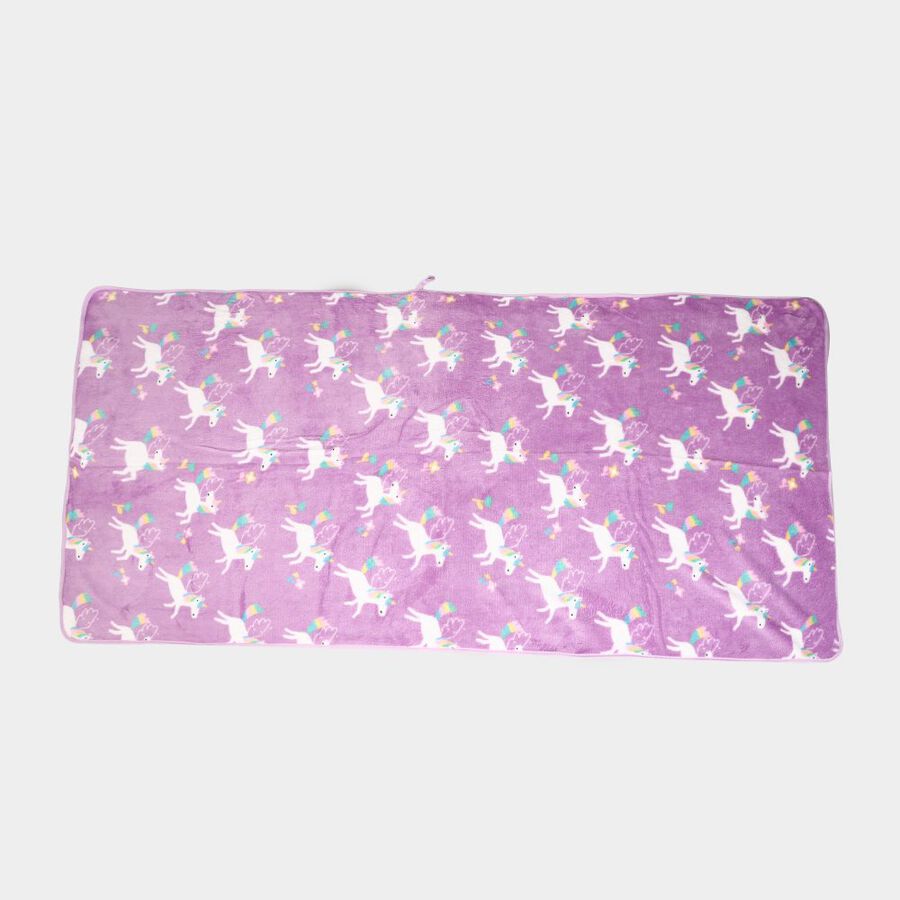 270 GSM Polyurethanerple Microfiber Baby Towel, , large