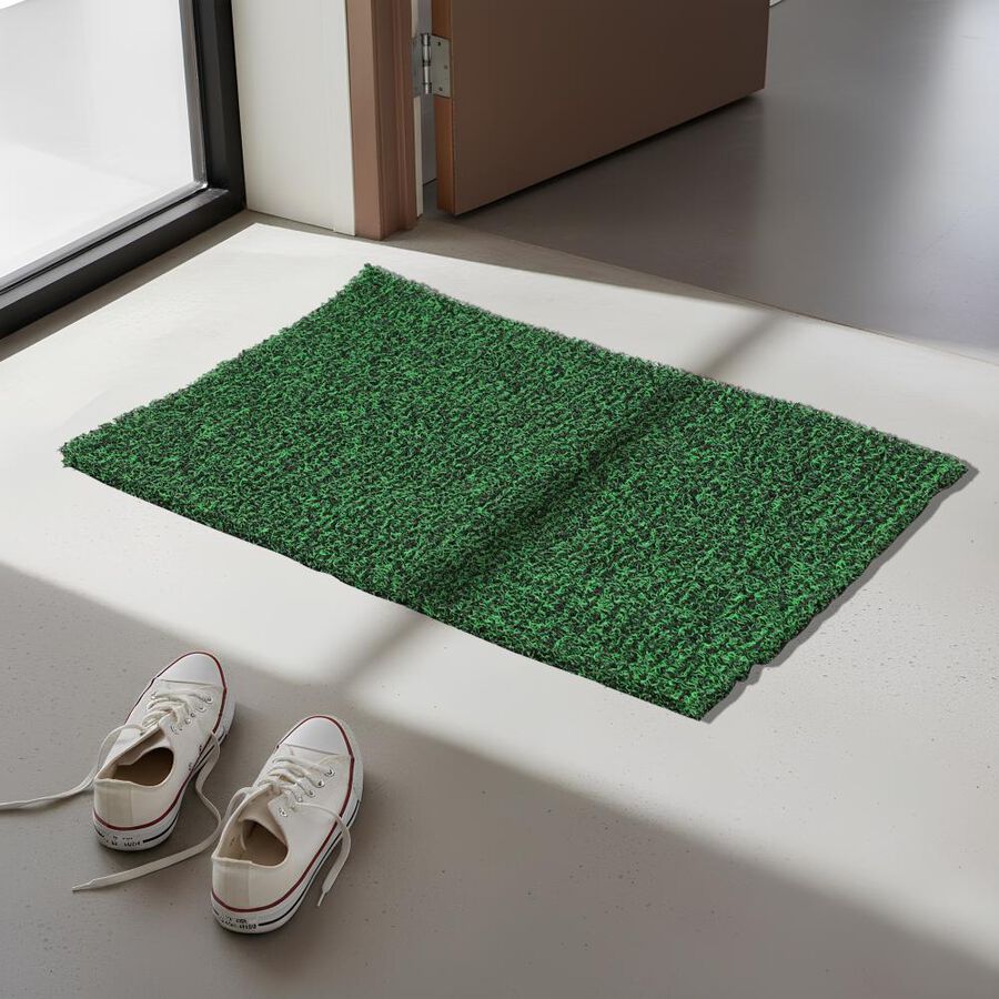 Anti-SKId Green Polypropylene Door Mat, , large image number null