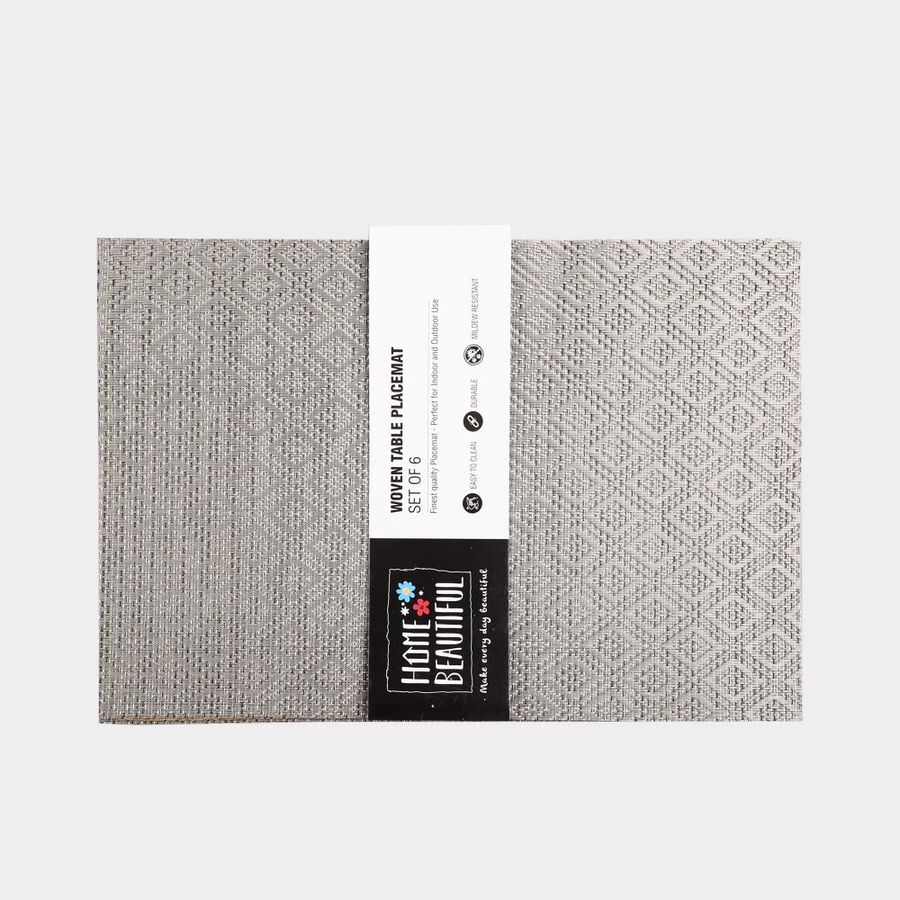 PVC Cream Table Mat, , large image number null