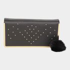 Women's Polyurethane Zipper Hand Pouch, , small image number null
