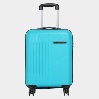 4-Wheel Light Blue Hard Case Trolley