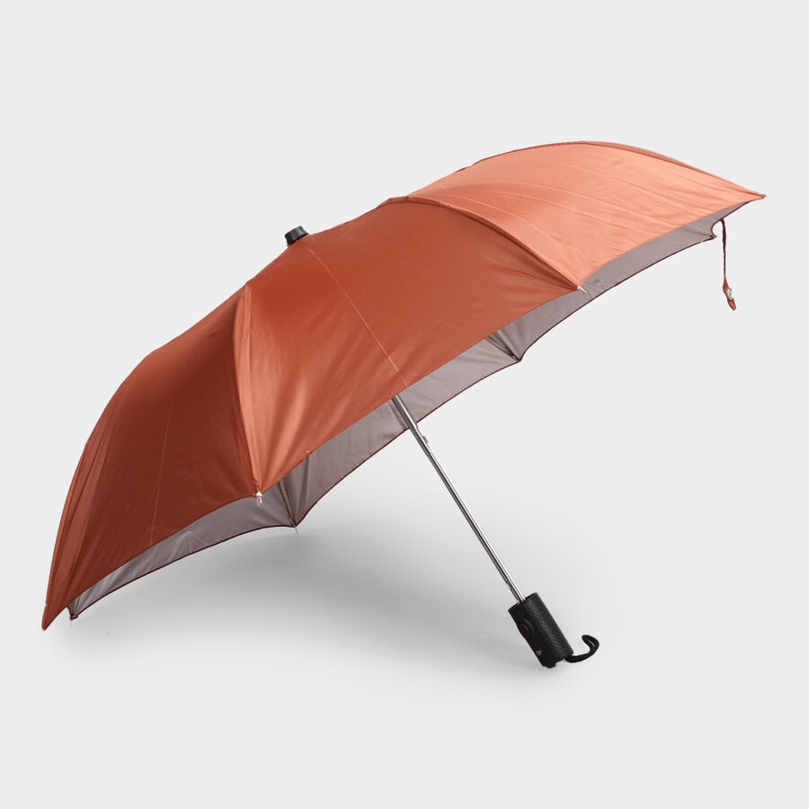 Brown Nylon/Polyester Umbrella, , large image number null