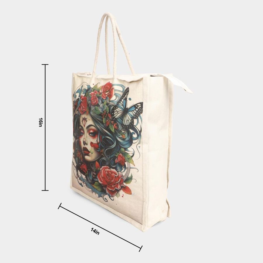 off-White Canvas Bag, , large image number null