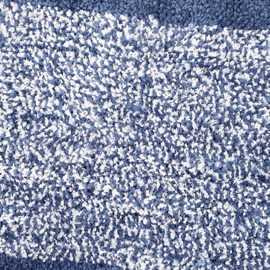 Anti-Skid Blue Polyester Door Mat, , large image number null