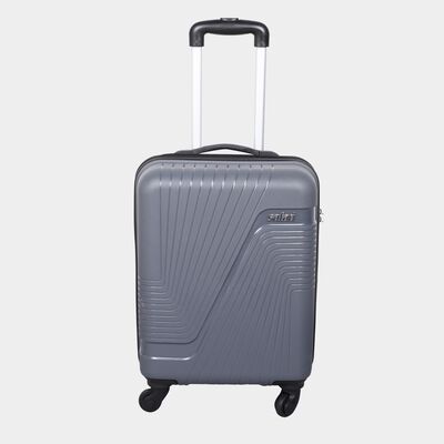 4-Wheel Grey Polypropylene Hard Case Trolley, Small
