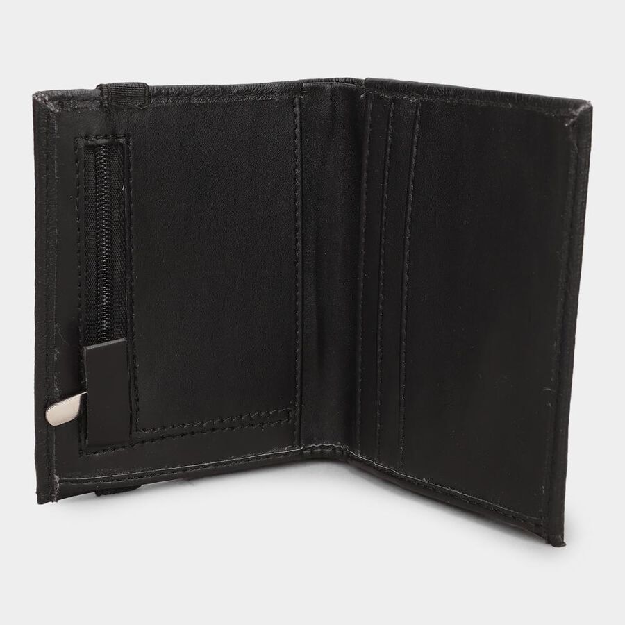 Men's Black Pu Wallet, , large image number null