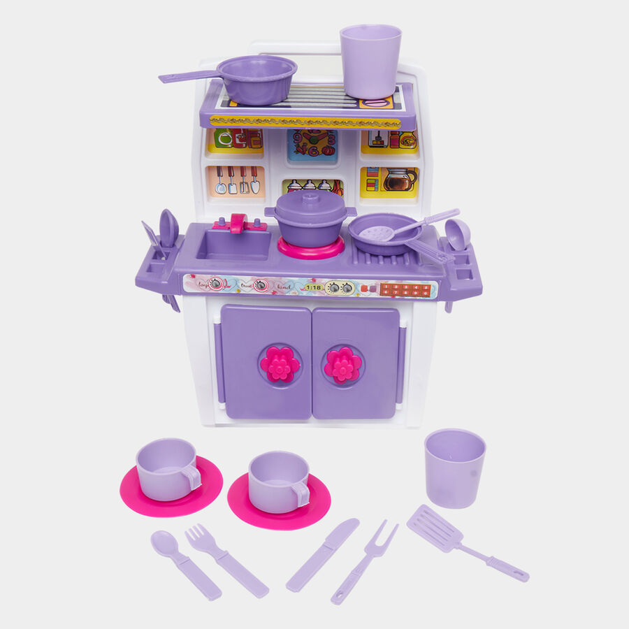 Kid's Plastic Kitchen Set, , large