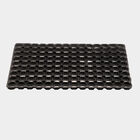 Anti-Skid Black Rubber Door Mat, , small image number null