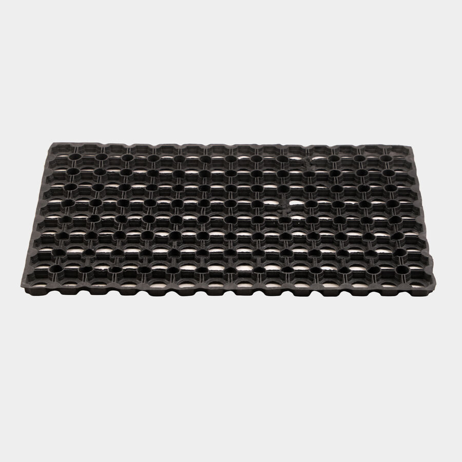 Anti-Skid Black Rubber Door Mat, , large image number null