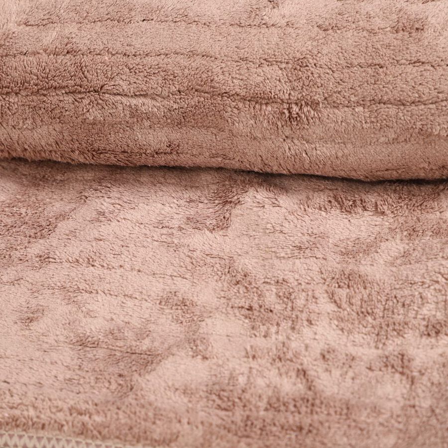 280 GSM Brown Microfiber Bath Towel, , large image number null