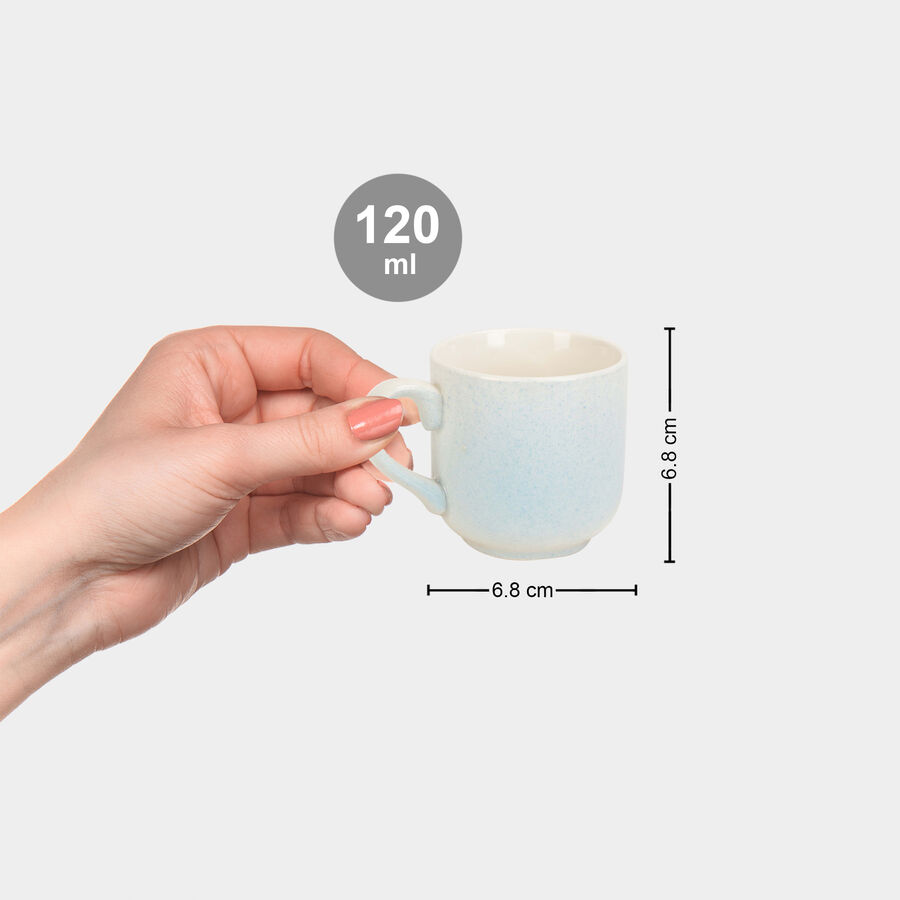 120 ml Stoneware Cup, Set of 6, , large image number null