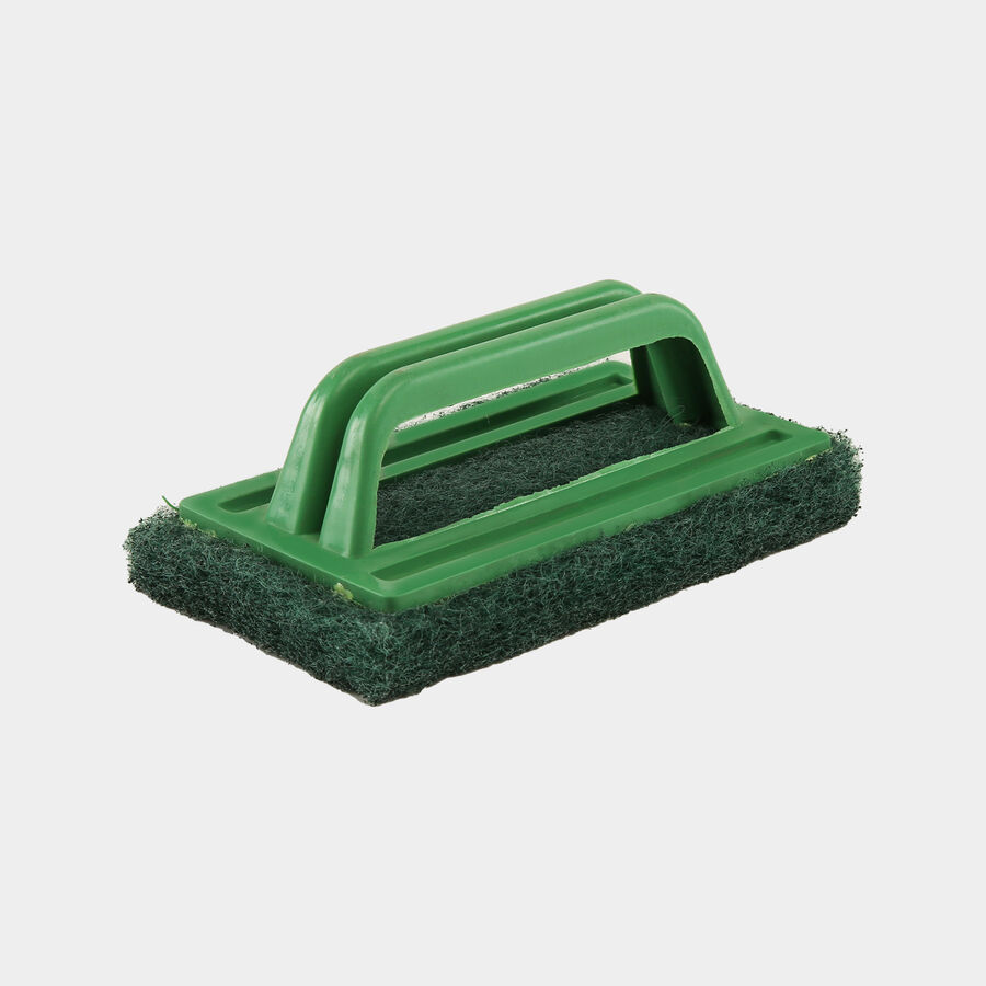 Tile Scrub, Polyester And Plastic, , large image number null