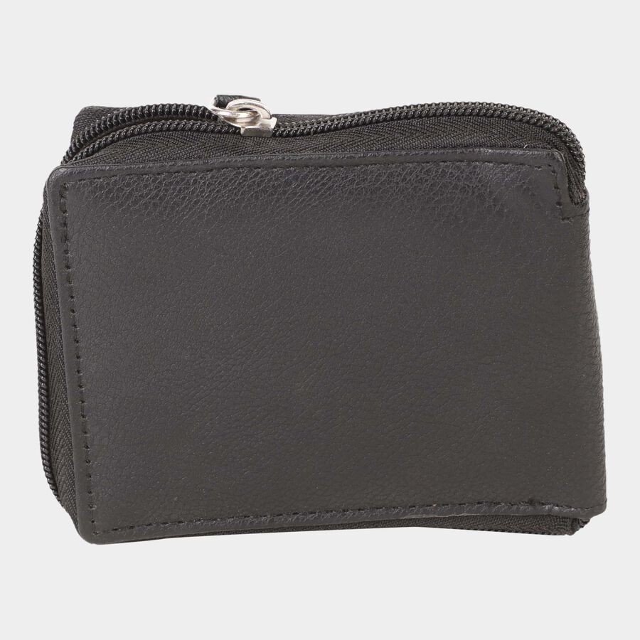 Men's Zip Around Wallet, Polyurethane, , large image number null