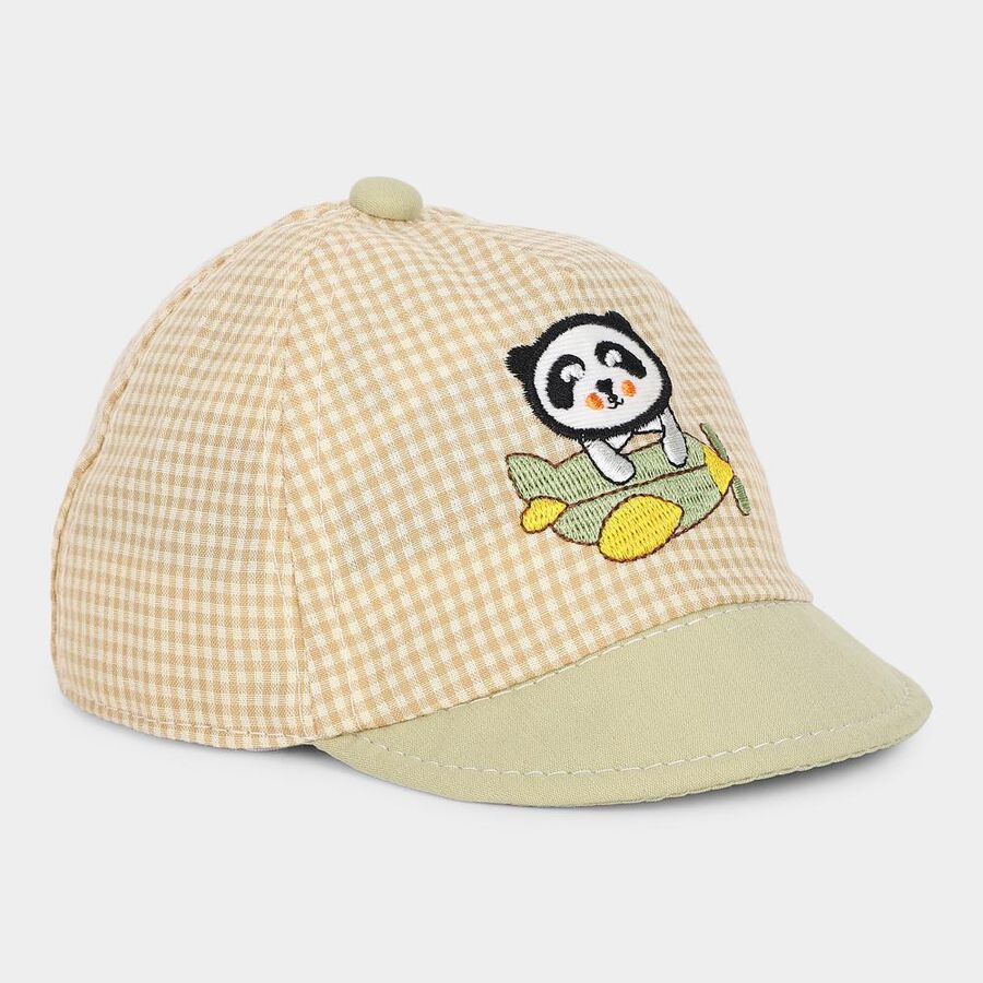 Kid's Navy Blue Fabric Cap , , large image number null