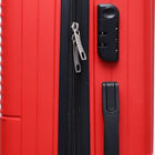 8-Wheel Red PVC Matee Hard Case Trolley, Medium, , small image number null