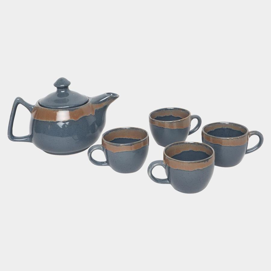 5 Pcs. Stoneware Tea Set, , large image number null