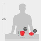 Plastic Container Set of 2, , small image number null
