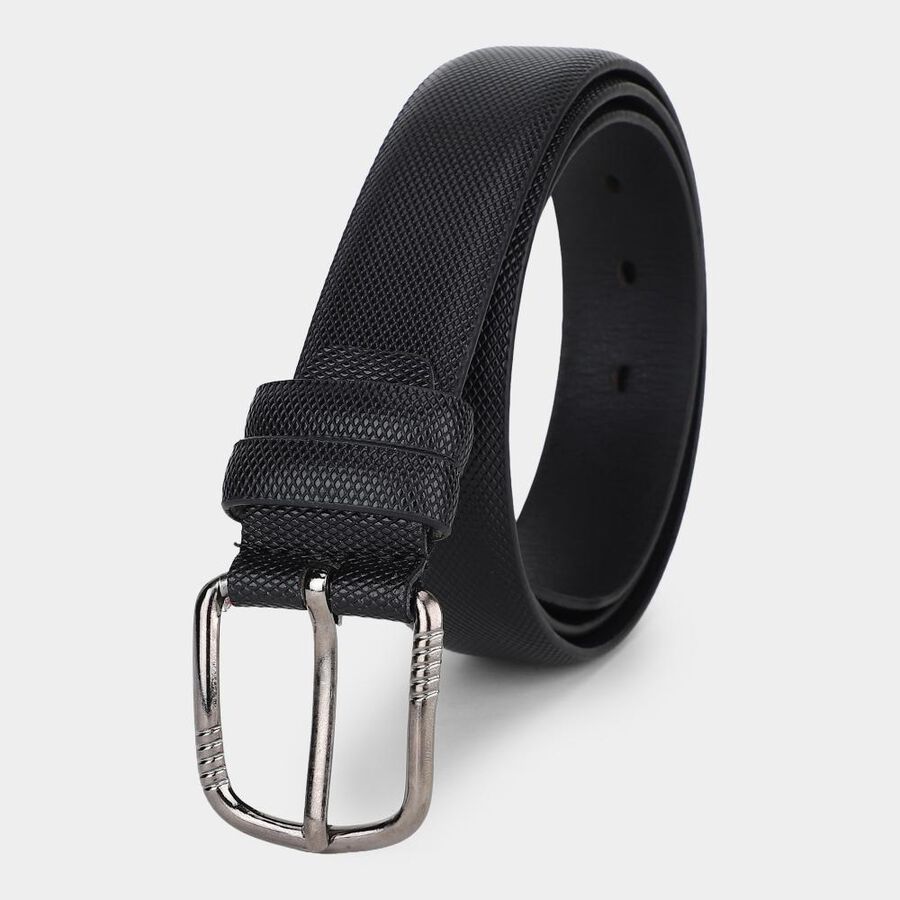 Black Pu Belt, , large