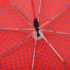 Red Polyester Kids Umbrella, , small