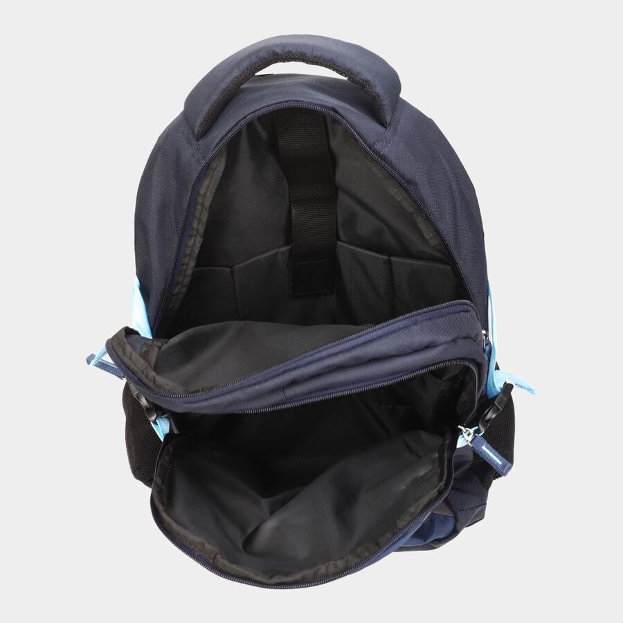 Blue Polyester Backpack,30L (Approx), , large image number null
