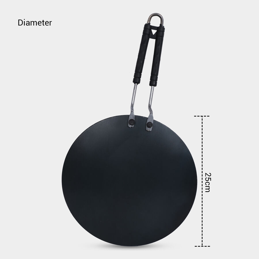 Iron Tawa With Wooden Handle (25cm), , large image number null