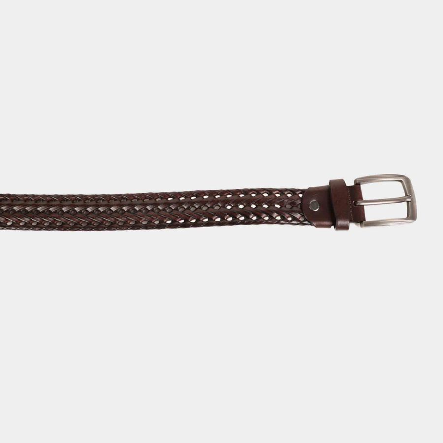 Men's TanLeather Formal Belt, , large