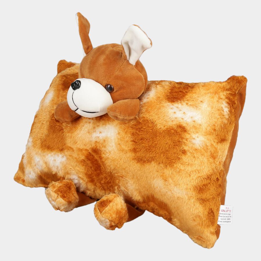 Brown Dog Cushion, , large image number null