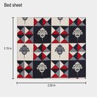 90 GSM Microfiber Double Bedsheet, , small image number null