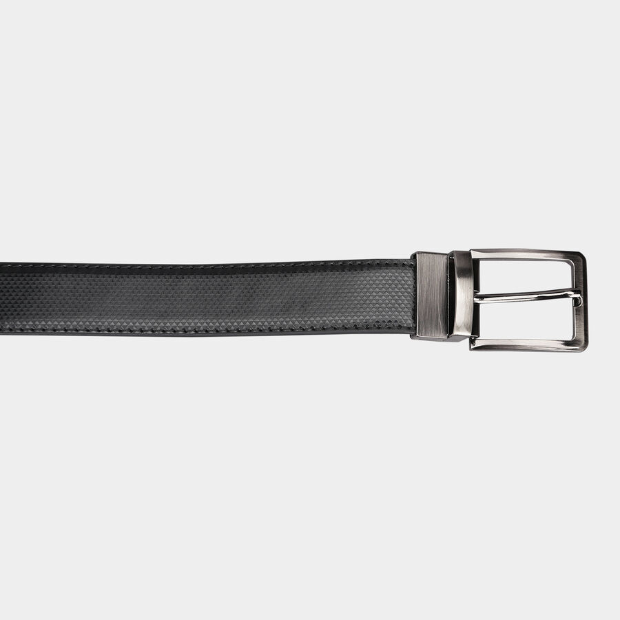Men Formal Black Belt (40 in.), , large image number null