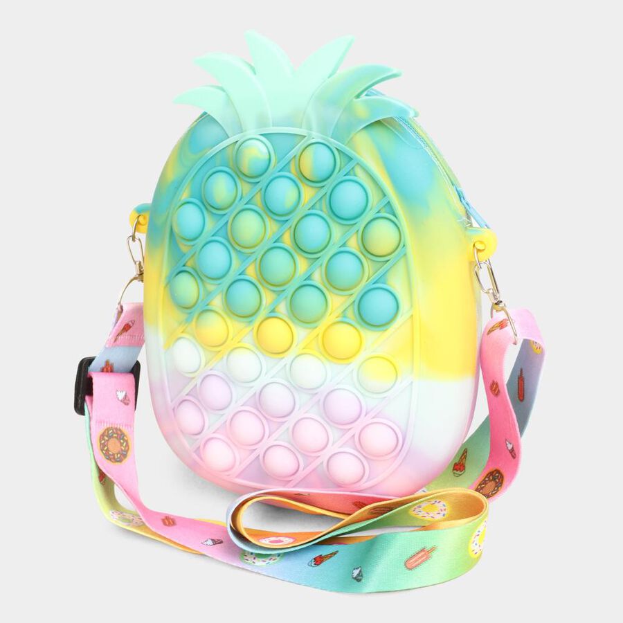Kid's Pineapple Popit Bag - Color/Design May Vary, , large image number null