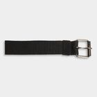 Men's Dark Green Canvas Casual Belt, , small image number null