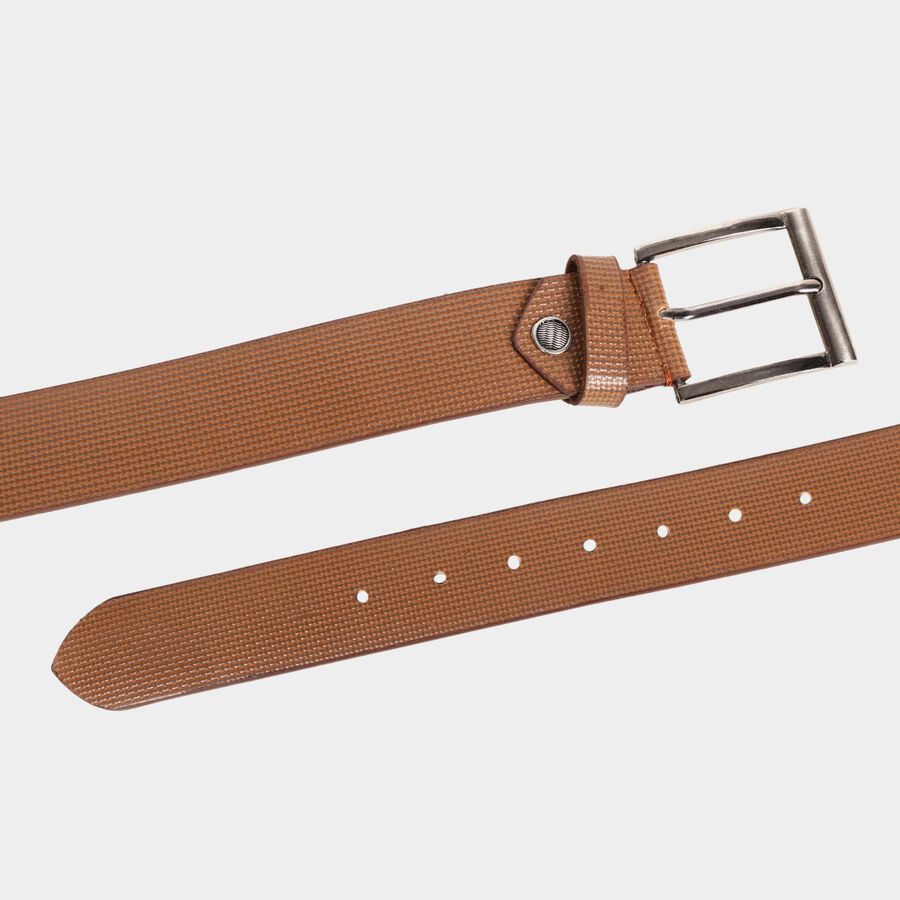 Men's Brown Polyurethane Casual Belt, , large image number null