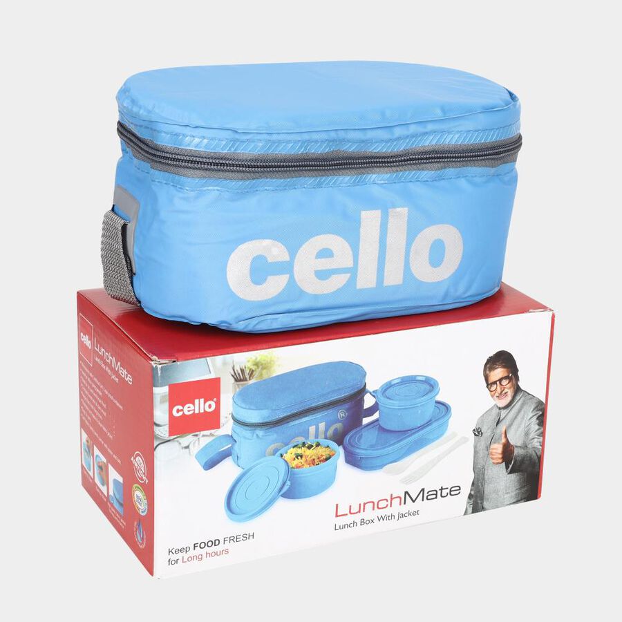 Plastic Lunch Box Container, Set of 3, , large image number null