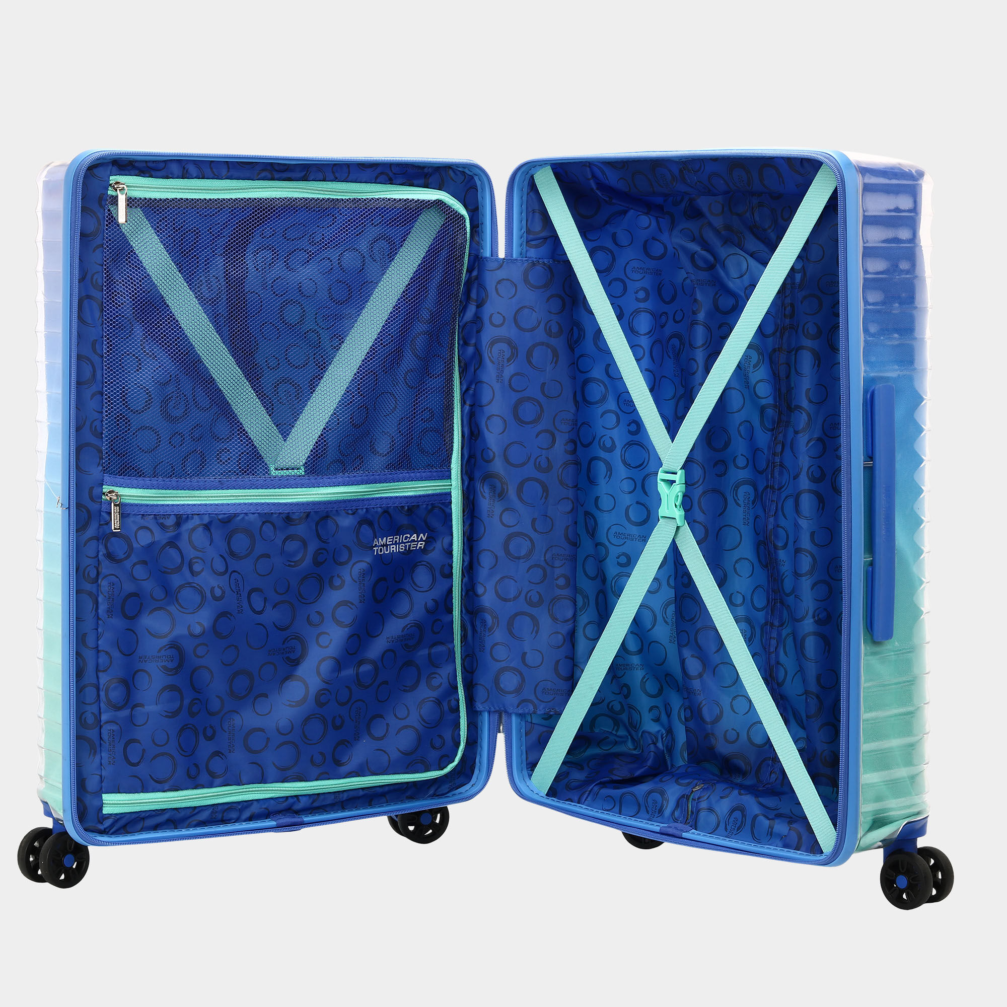 American Tourister Medium 8 Wheel Hard Case Trolley 1 pc