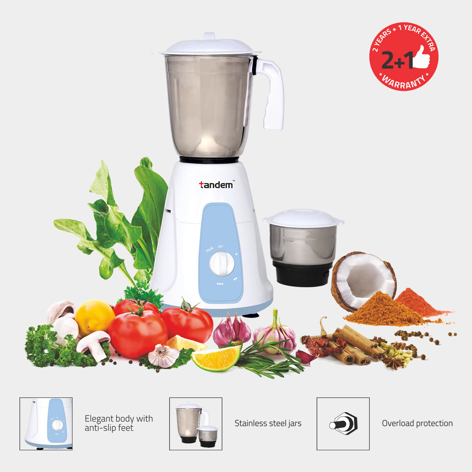 tandem mixer grinder vishal mega mart price
