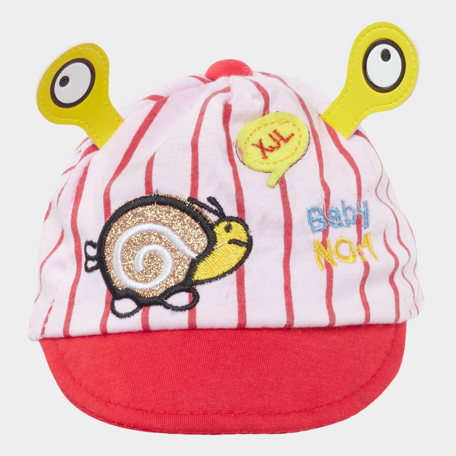 Kids' Pink Fabric Cap, , large image number null