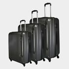 4 Wheel Hard Case Trolley, Set of 3, Small, Medium, Large, , small image number null