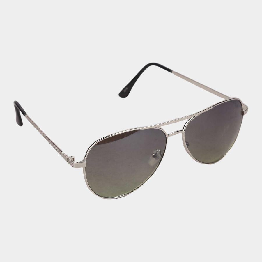 Men's Metal Gradient Aviator/Pilot Sunglasses, , large image number null