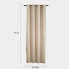 Brown Linen Curtain, , small image number null