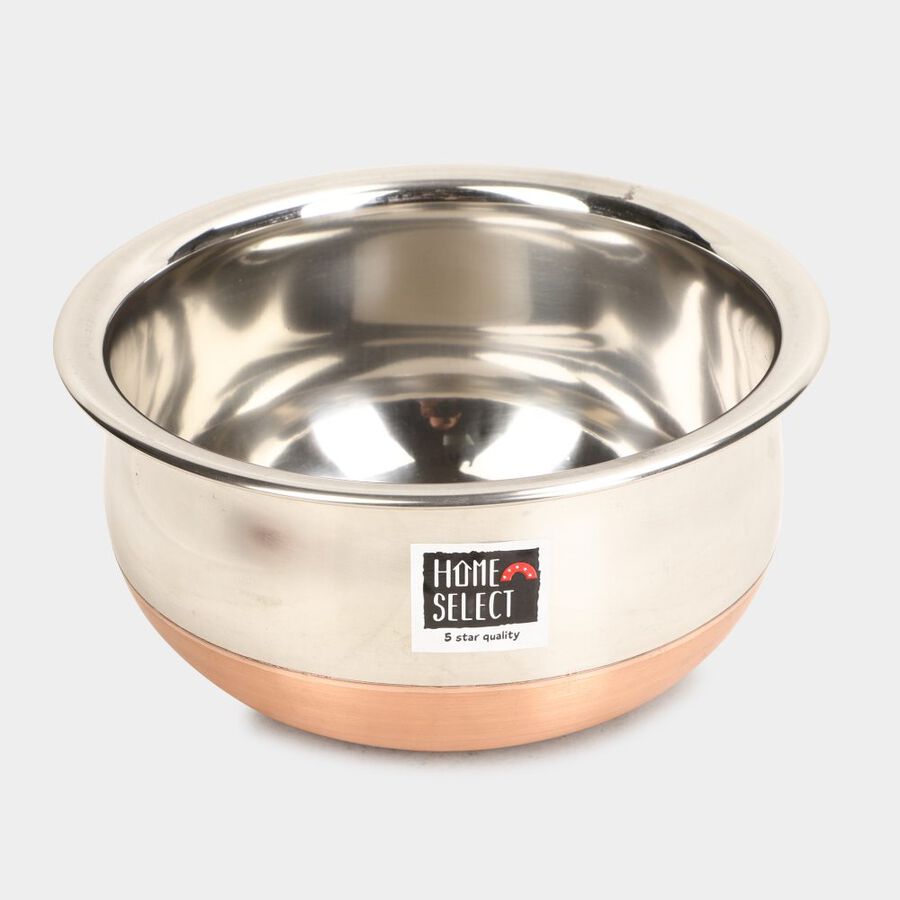 3 Pcs. Steel Handi, Induction Compatible, , large image number null