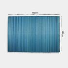 Blue PVC Floor Mat (Reversible), , small image number null