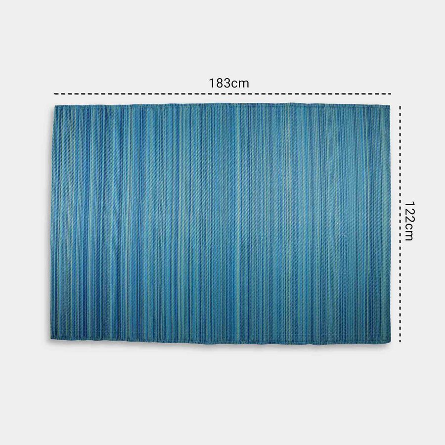 Blue PVC Floor Mat (Reversible), , large image number null