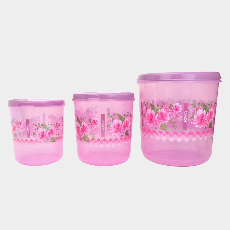 Plastic Container Set of 3, , large image number null