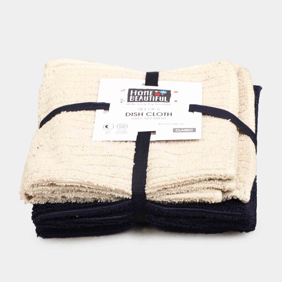 Microfiber Kitchen Napkin Set of 5, , large image number null