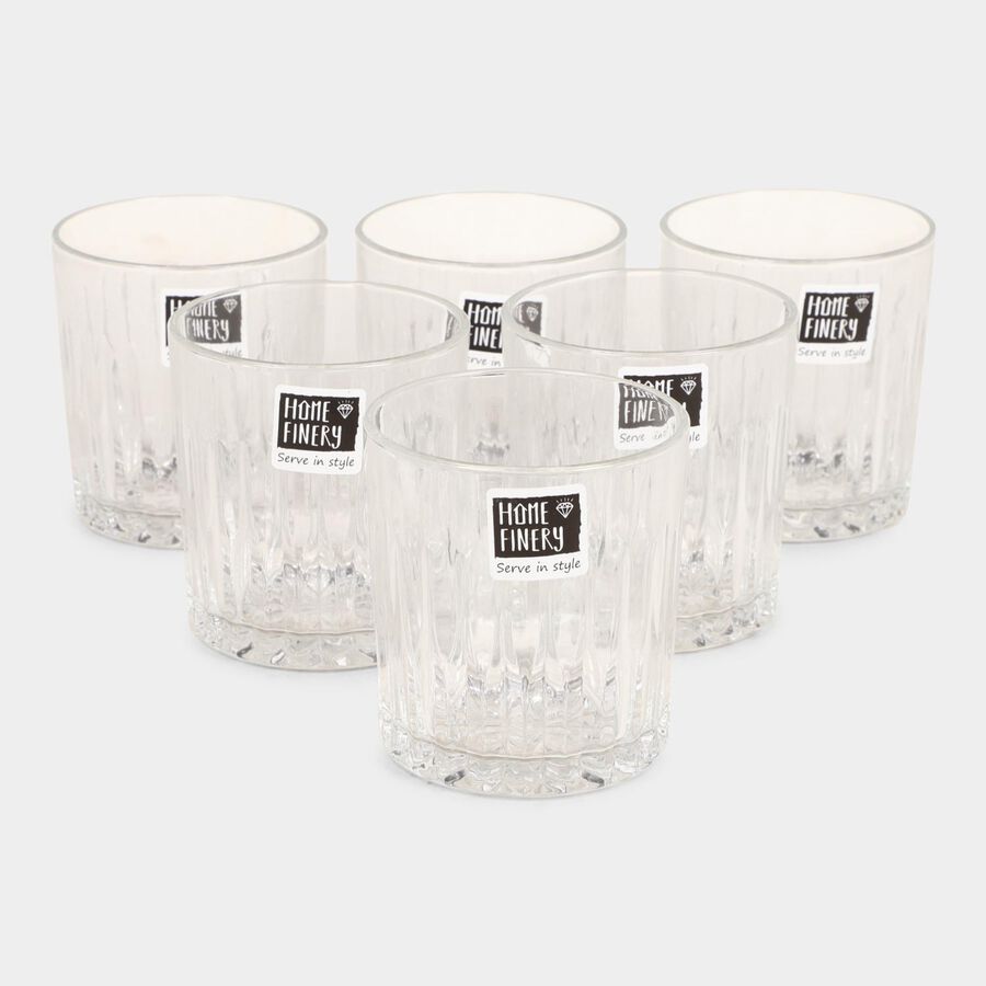 310 ml व्हिस्की ग्लास, 6 का सेट, , large image number null