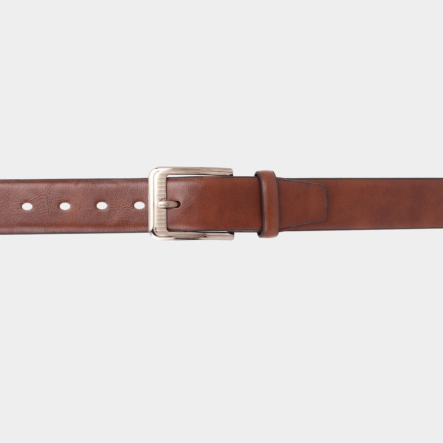Men's Polyurethane Casual Belt, Size 32, Smooth/Plain, , large image number null