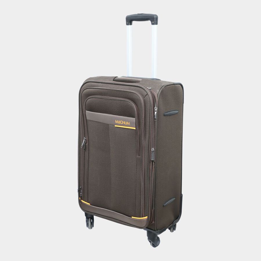 4-Wheel Polyester Soft Case Trolley, Medium, , large image number null